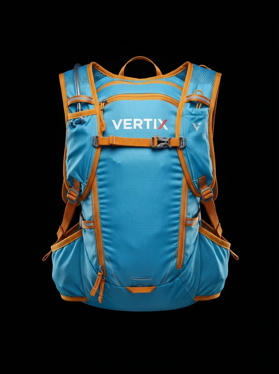 Sky Hydration Vest custom sports bag product shot