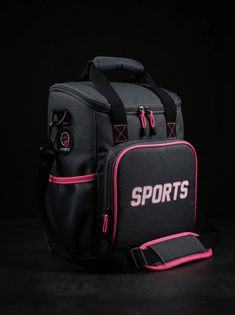 Charcoal Basketball Pack custom sports bag product shot