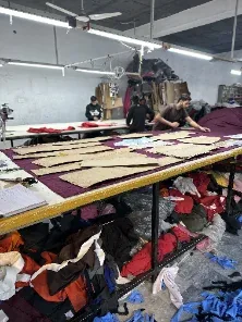 Cutting floor at the Ansons factory