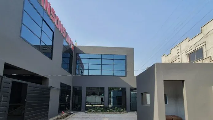 Ansons Sports factory exterior in Sialkot