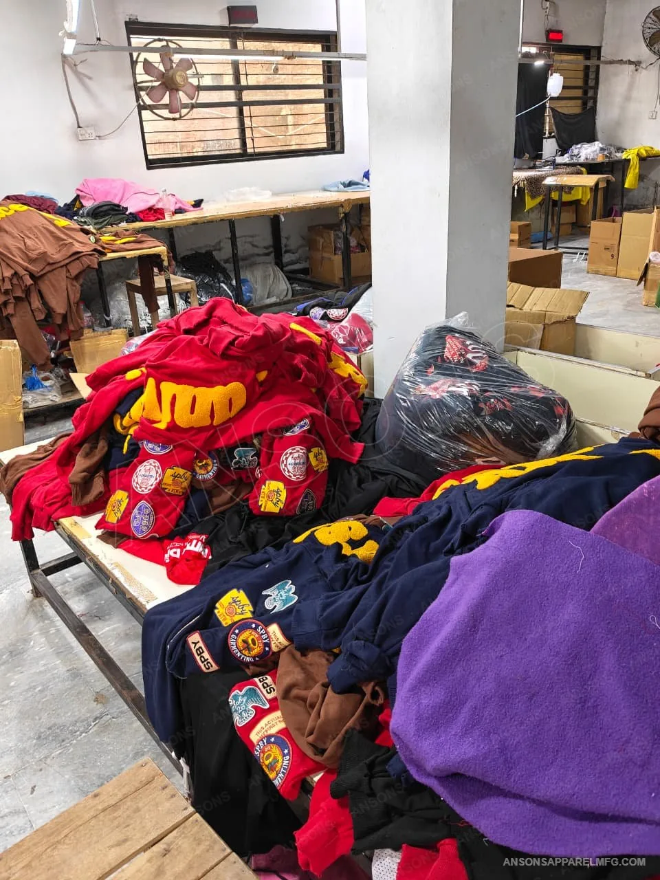 Orders staged for dispatch