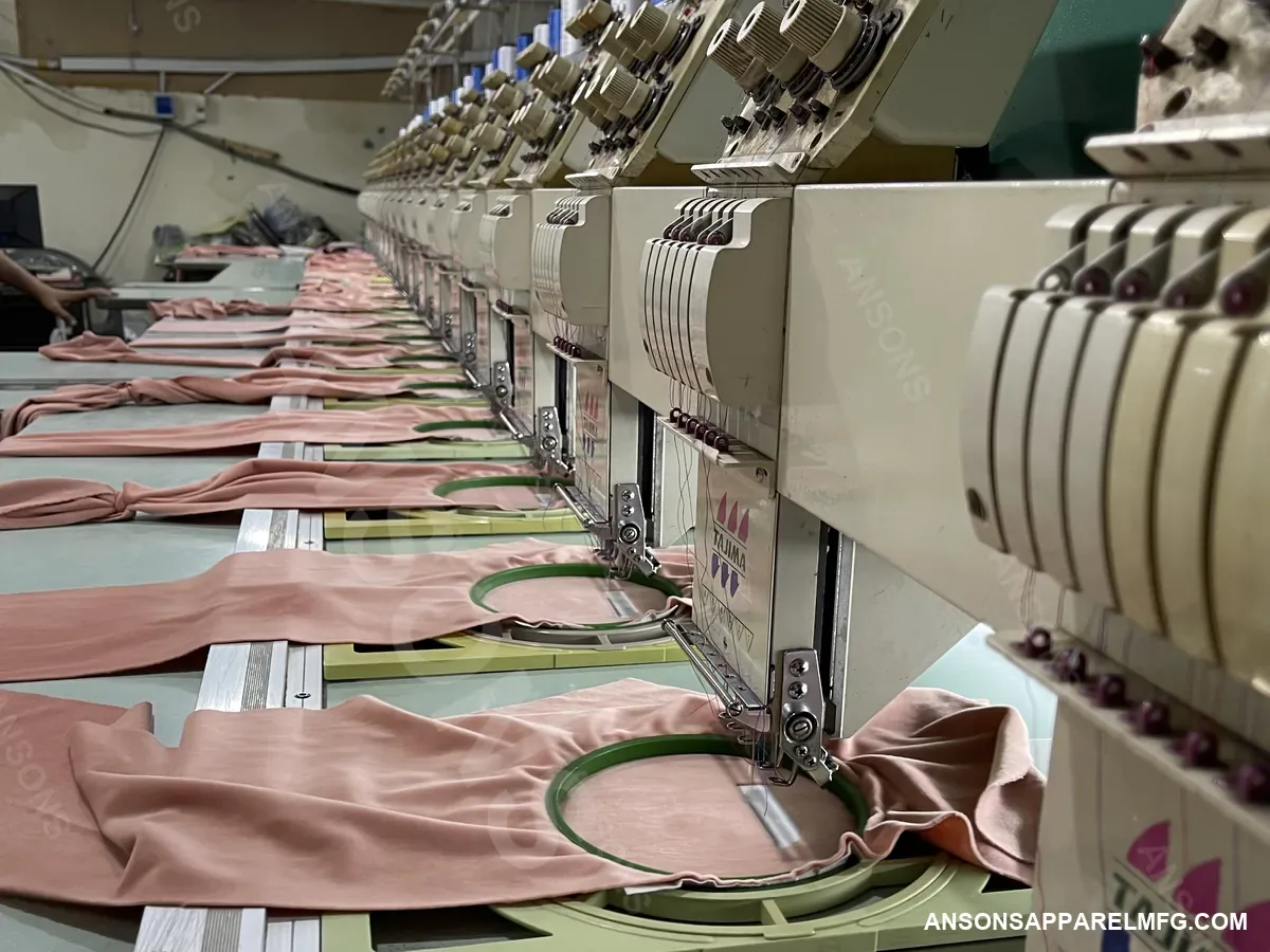 Embroidery line