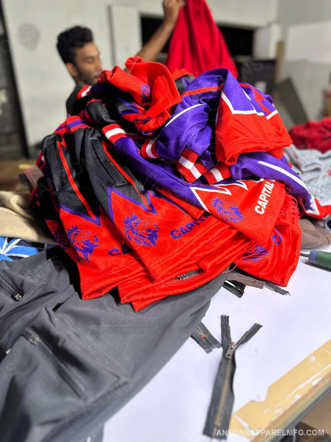 Sorting basketball shorts