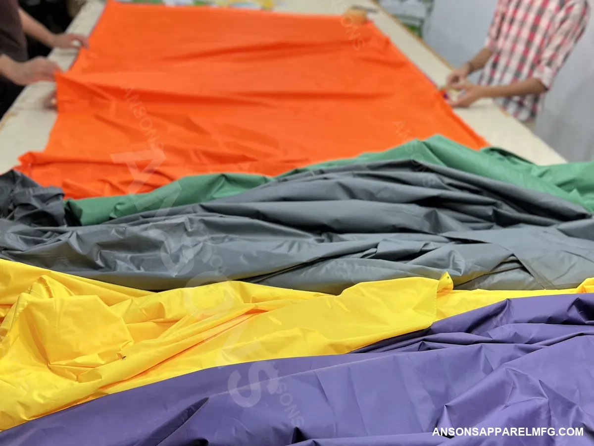 Fabric spreading