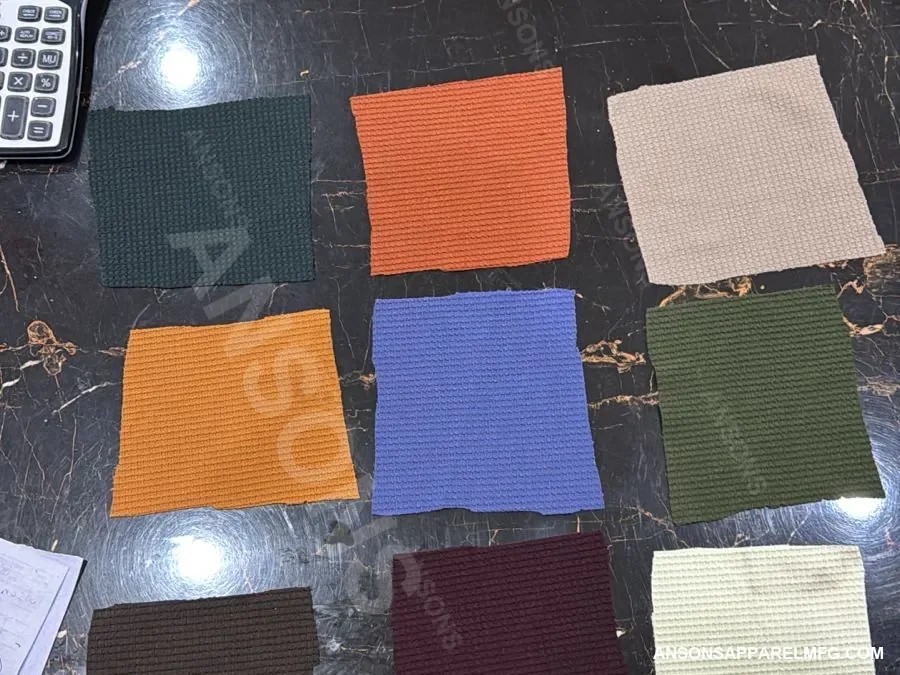 Fabric swatches