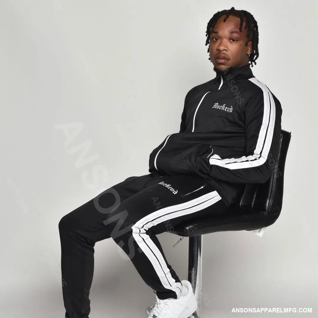 Tracksuit — worn