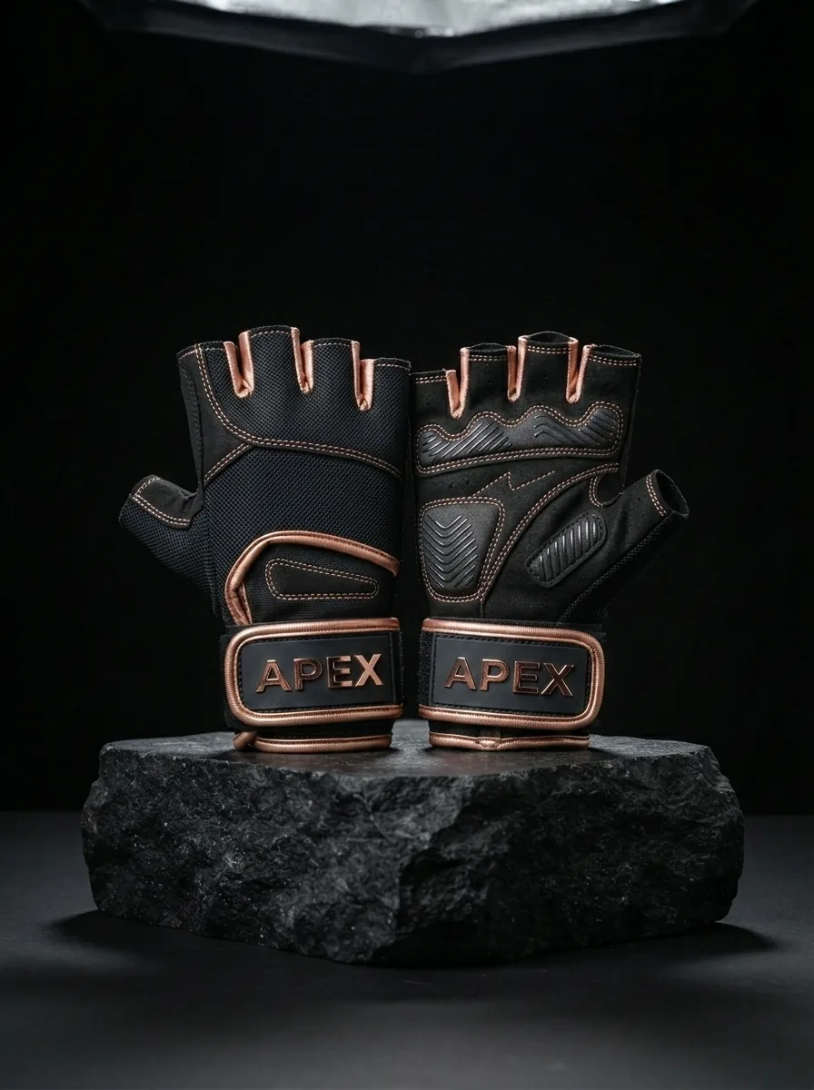 Copper Workout Glove custom sports gloves product shot