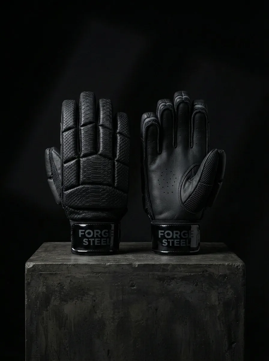 Blackout Cricket Batting Glove custom sports gloves product shot