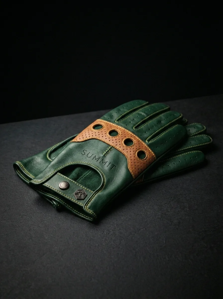 Forest Leather Driving Glove custom sports gloves product shot