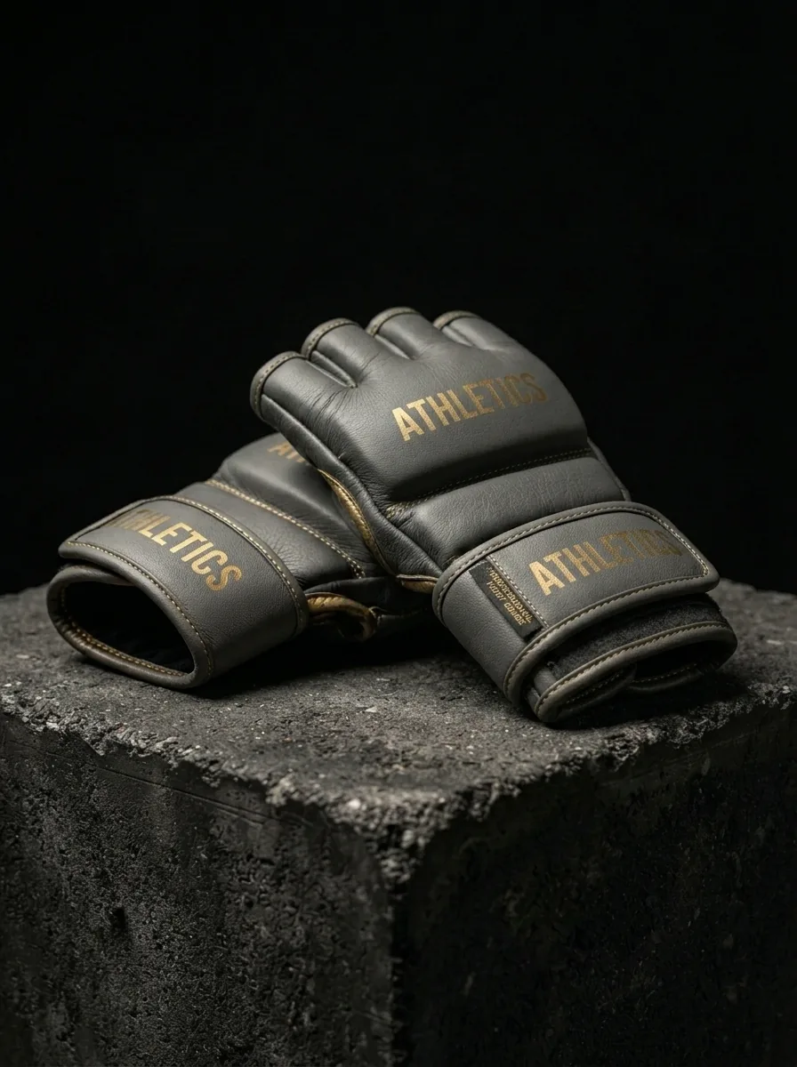 Olive MMA Glove custom sports gloves product shot