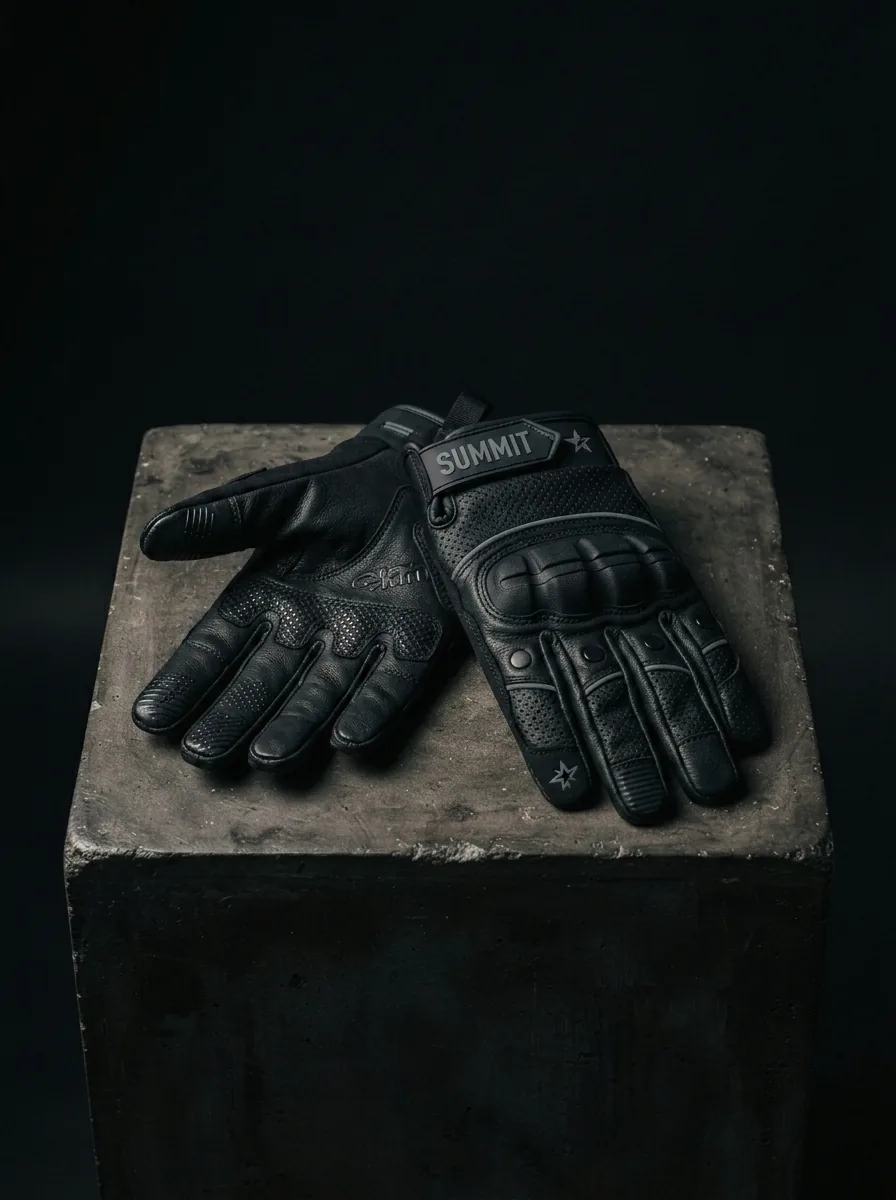 Blackout Riding Glove custom sports gloves product shot