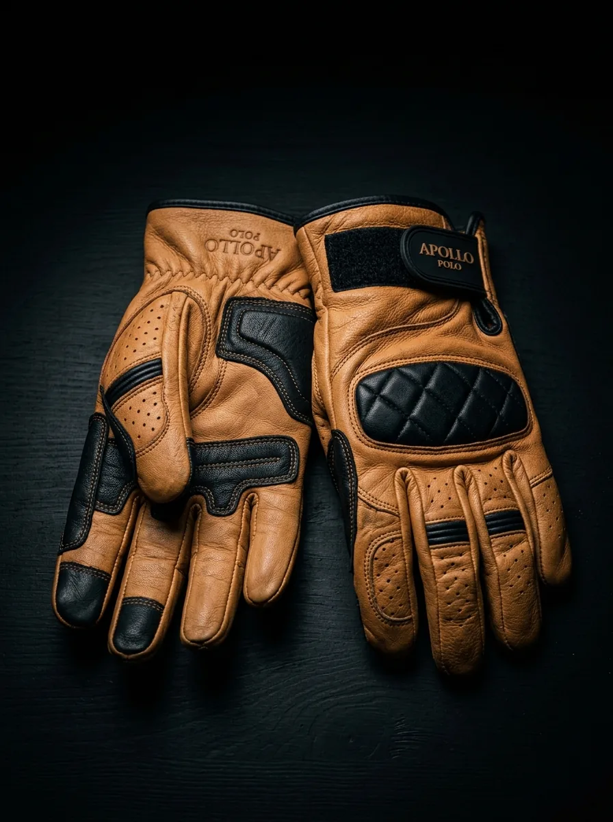 Tan Polo Glove custom sports gloves product shot