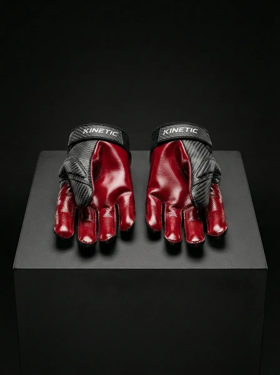 Crimson Chrome Sport Glove custom sports gloves product shot